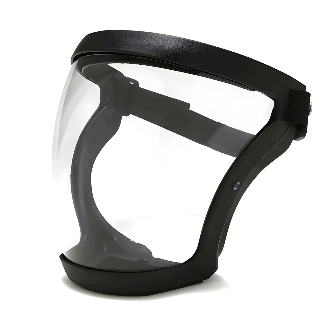 Transparent Facial Protection Mask.