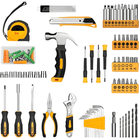 218-Piece Home Tool Set and Electric Drill.