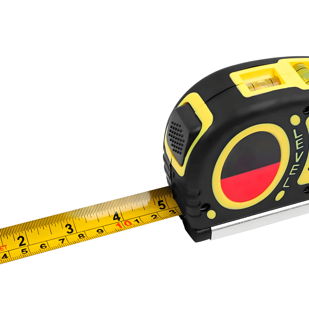 5m Tape Measure with Laser Ruler.