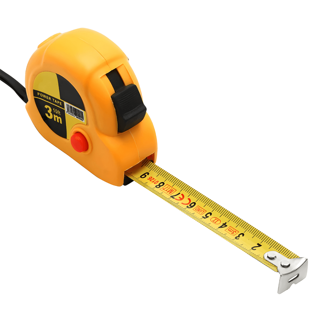 3m Tape Measure with Ruler.