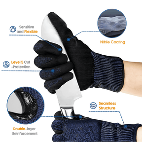 Cut-Resistant Gloves for Heavy Duty Work.